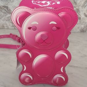 Betsey Johnson Pink Bear Purse NWT